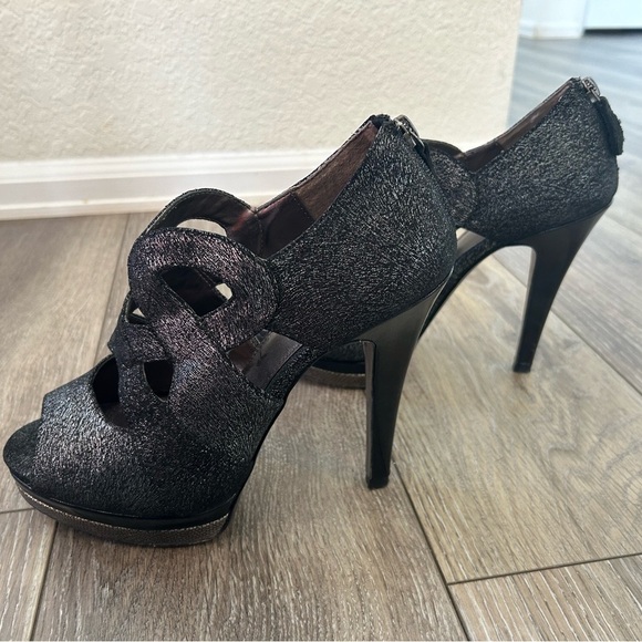 EUC Isola Womens Dallan Peep Toe Platform Pumps - Picture 4 of 8